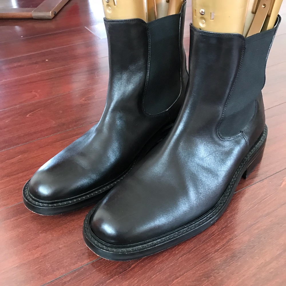Longchamp Leather Boots 42.5 Men’s